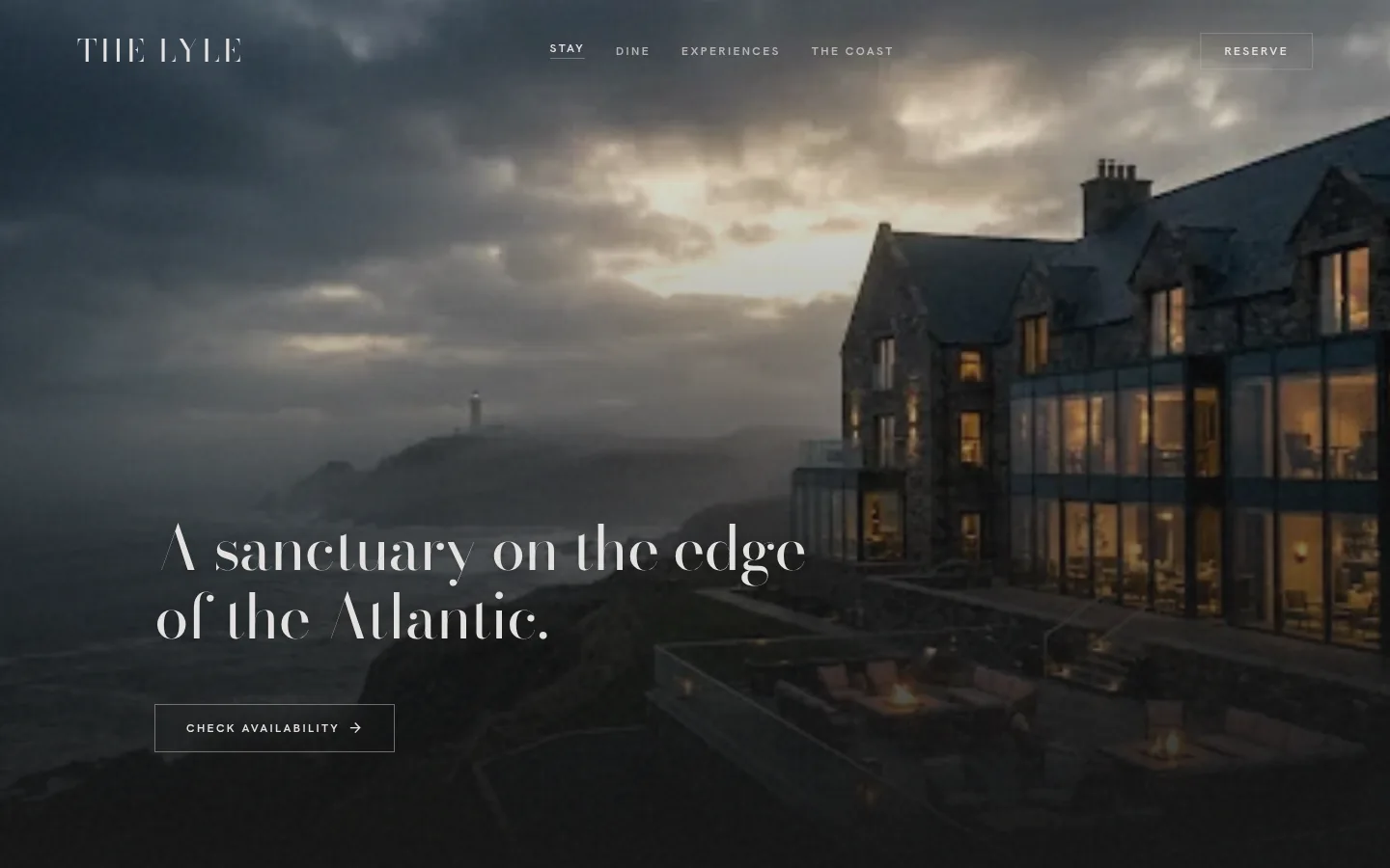 Video Loop hero, luxe/hospitality-luxe