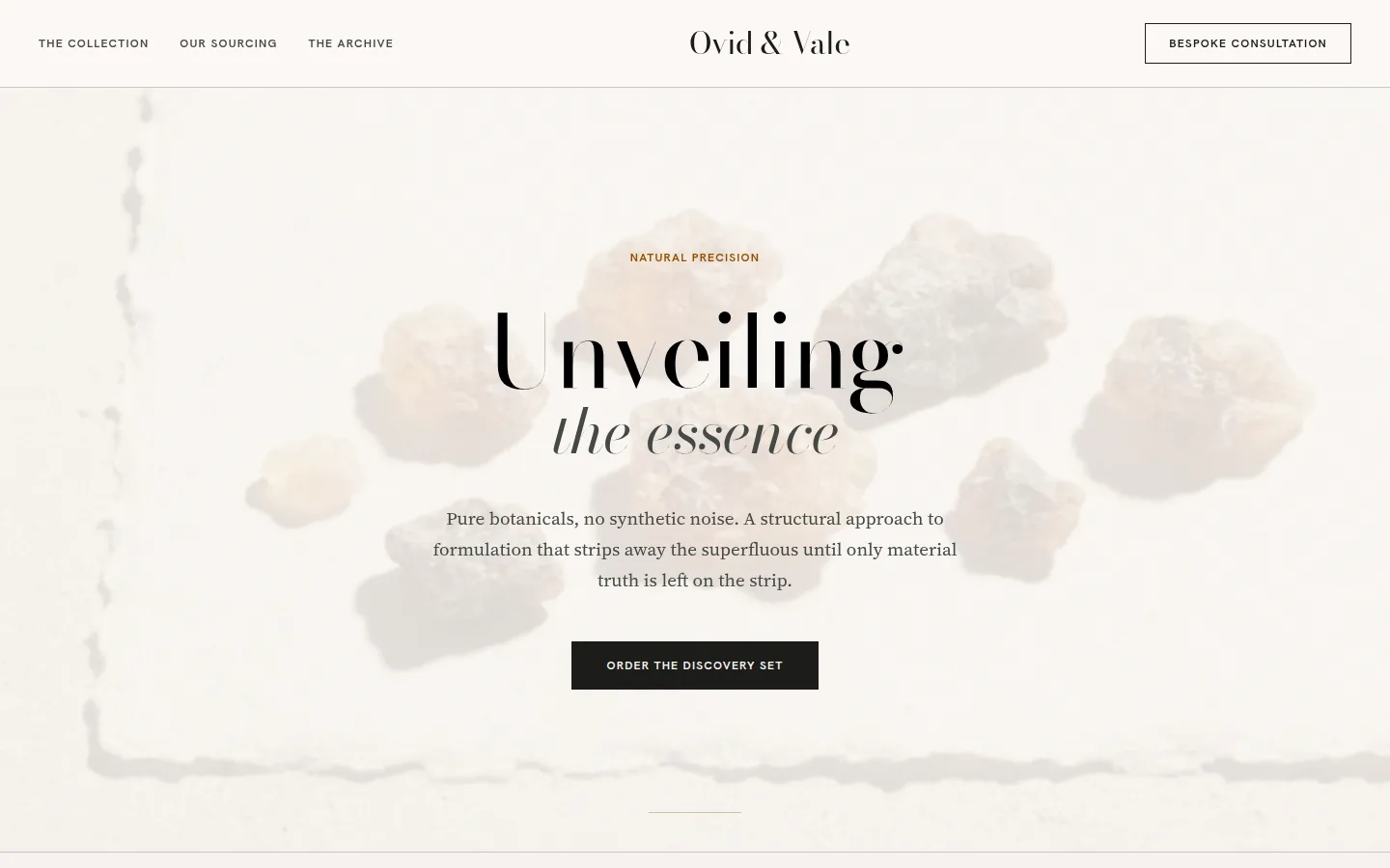 Stacked Spread hero, luxe/editorial-luxe