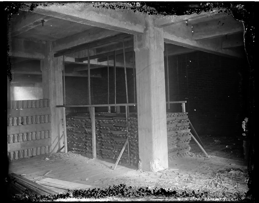 empty warehouse interior