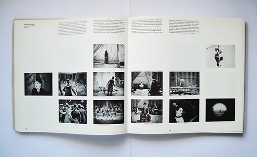 photographic book spread