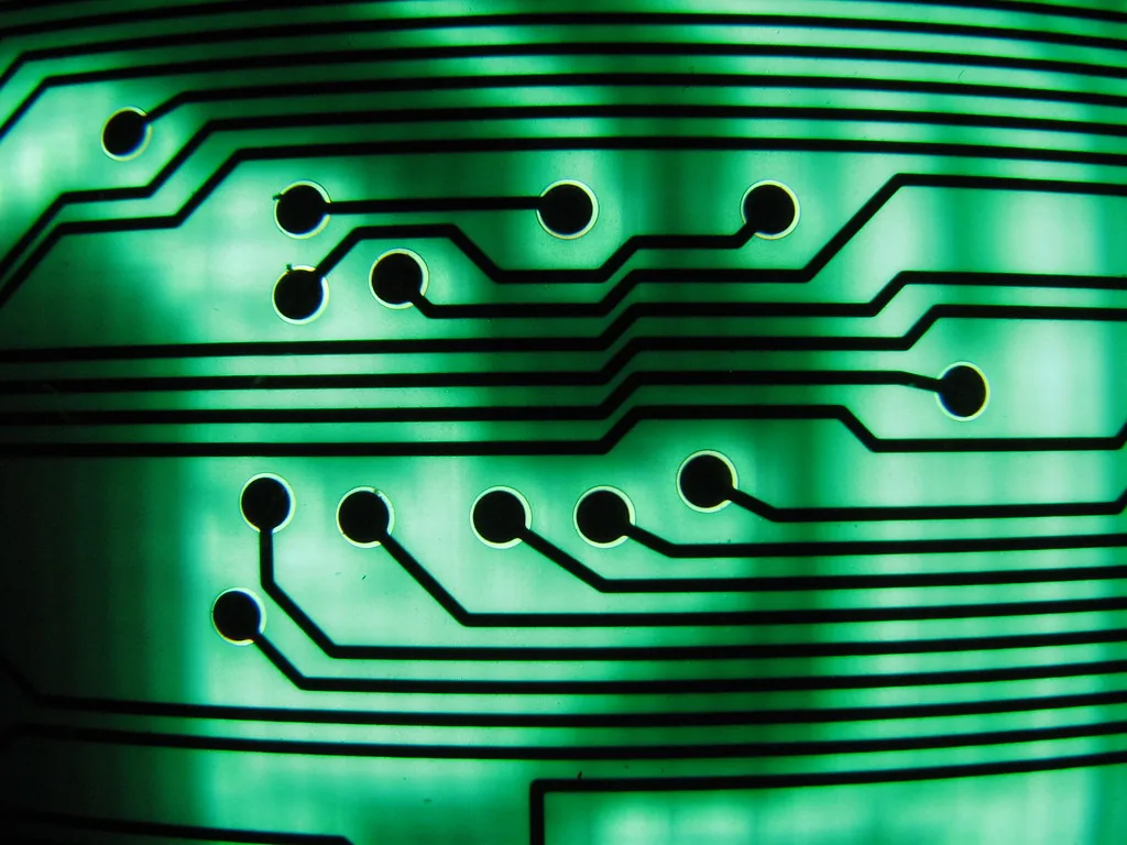 green circuit board