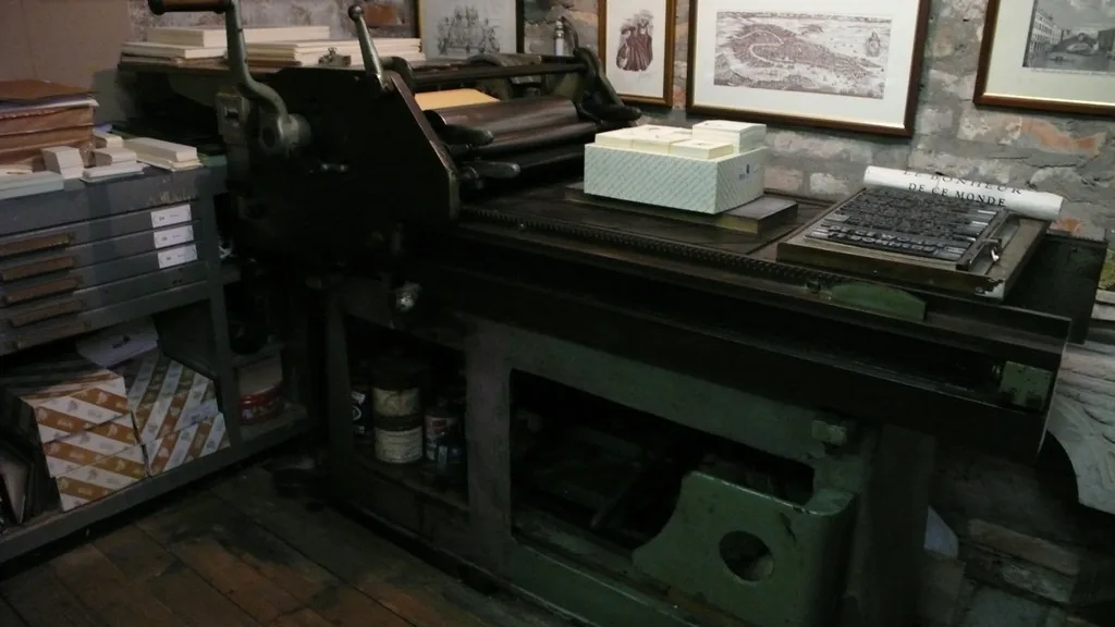 letterpress proof