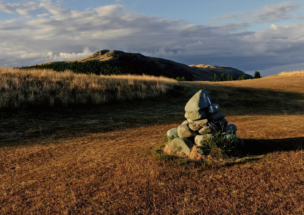 stone cairn