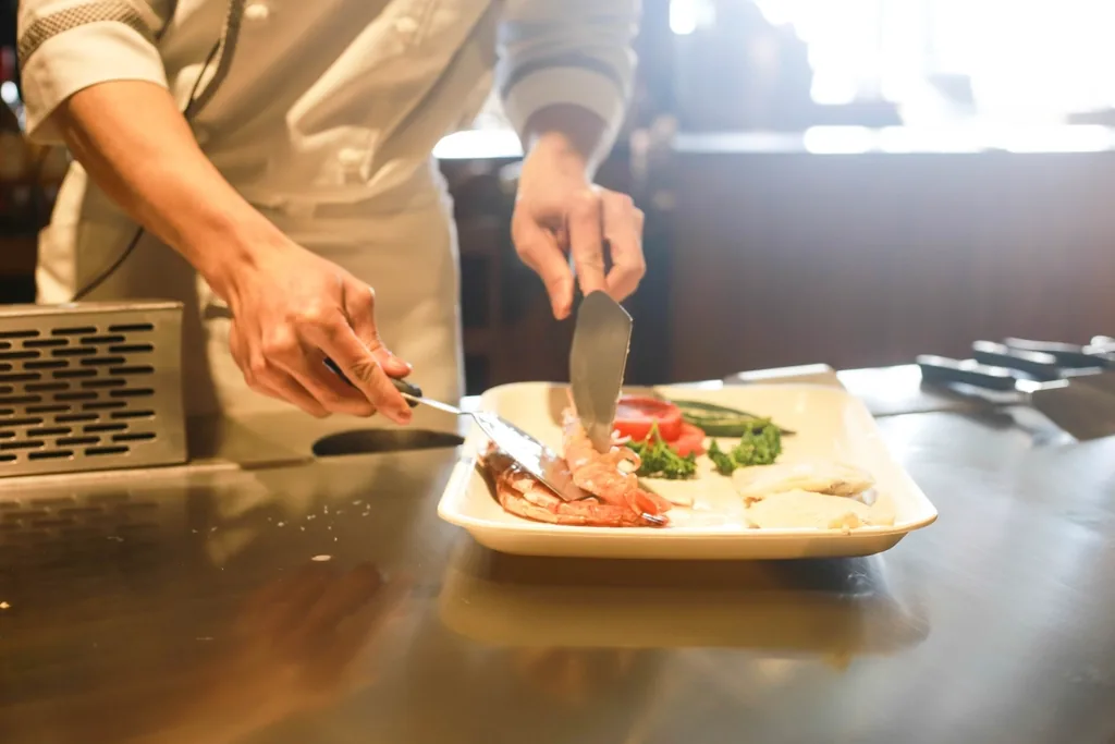 chef plating