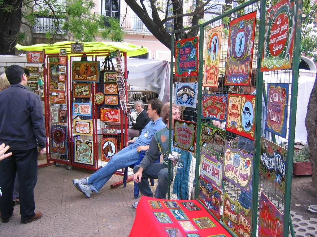 market stall
